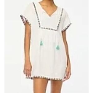J. Crew Factory Fringe Beach Tunic Size XS NWT
